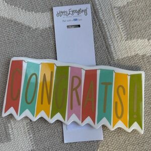 Happy Everything Congrats Banner Attachment. EUC. Perfect for Graduation Day